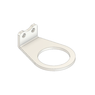 MODULAR SOLUTIONS ALUMINUM BRACKET<BR>30 SERIES 30MM SENSOR HOLDING